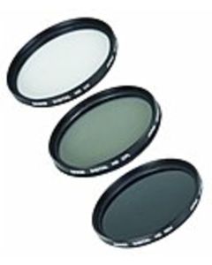 Bower VFK52C 52MM Hi Res UV Circ Pol ND Lens Filter Set